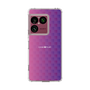スリムプロテクションケース［ CASEPLAY Check - Purple ］