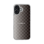 スリムプロテクションケース［ CASEPLAY Check - Black ］