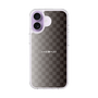 スリムプロテクションケース［ CASEPLAY Check - Black ］