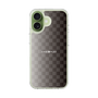 スリムプロテクションケース［ CASEPLAY Check - Black ］