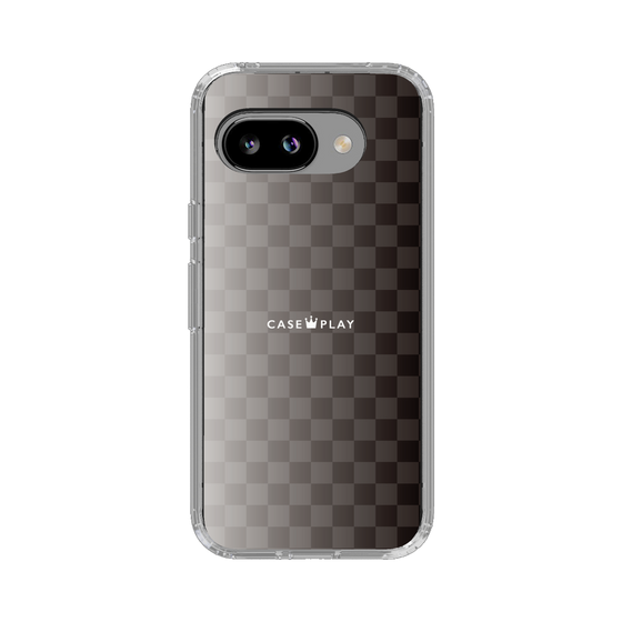 スリムプロテクションケース［ CASEPLAY Check - Black ］