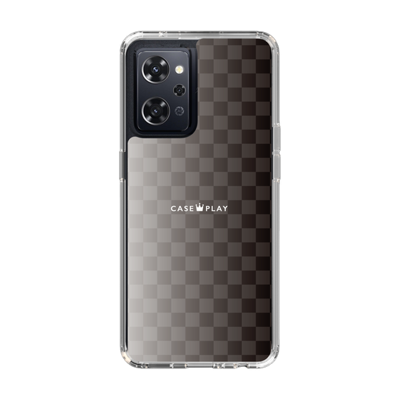 スリムプロテクションケース［ CASEPLAY Check - Black ］