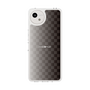 スリムプロテクションケース［ CASEPLAY Check - Black ］