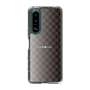 スリムプロテクションケース［ CASEPLAY Check - Black ］