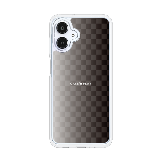スリムプロテクションケース［ CASEPLAY Check - Black ］