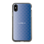 スリムプロテクションケース［ CASEPLAY Check - Blue ］