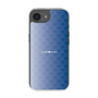 スリムプロテクションケース［ CASEPLAY Check - Blue ］