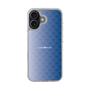 スリムプロテクションケース［ CASEPLAY Check - Blue ］