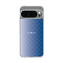 スリムプロテクションケース［ CASEPLAY Check - Blue ］