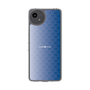 スリムプロテクションケース［ CASEPLAY Check - Blue ］