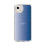 スリムプロテクションケース［ CASEPLAY Check - Blue ］