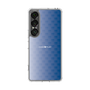 スリムプロテクションケース［ CASEPLAY Check - Blue ］