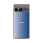 スリムプロテクションケース［ CASEPLAY Check - Blue ］