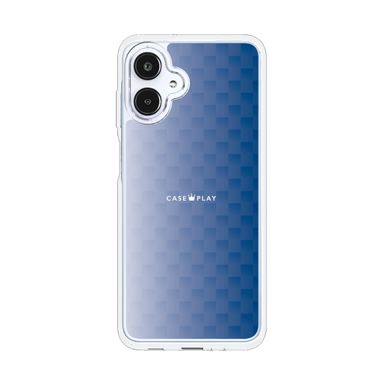 スリムプロテクションケース［ CASEPLAY Check - Blue ］