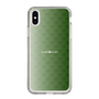 スリムプロテクションケース［ CASEPLAY Check - Green ］