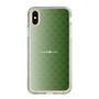 スリムプロテクションケース［ CASEPLAY Check - Green ］