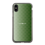 スリムプロテクションケース［ CASEPLAY Check - Green ］