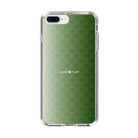 スリムプロテクションケース［ CASEPLAY Check - Green ］