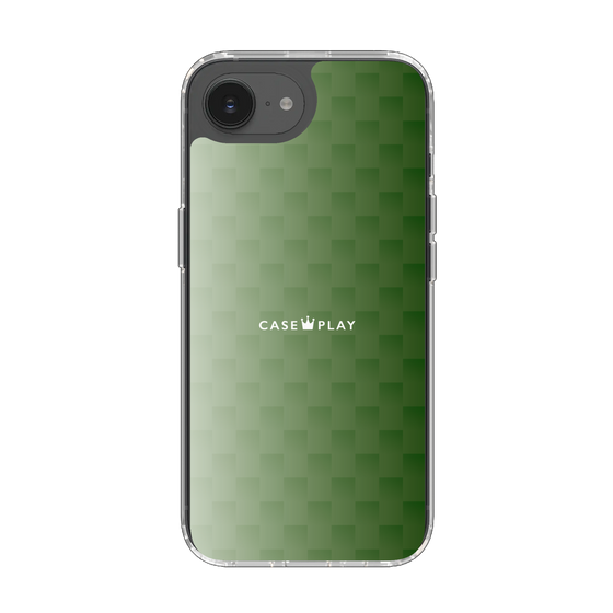 スリムプロテクションケース［ CASEPLAY Check - Green ］