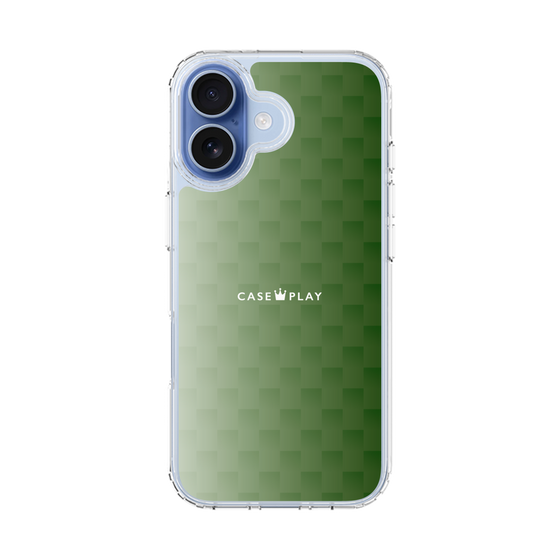 スリムプロテクションケース［ CASEPLAY Check - Green ］