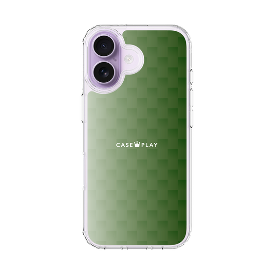 スリムプロテクションケース［ CASEPLAY Check - Green ］