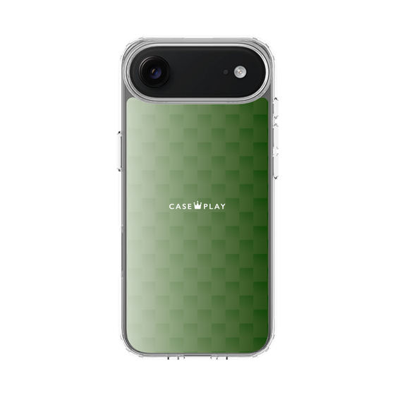 スリムプロテクションケース［ CASEPLAY Check - Green ］