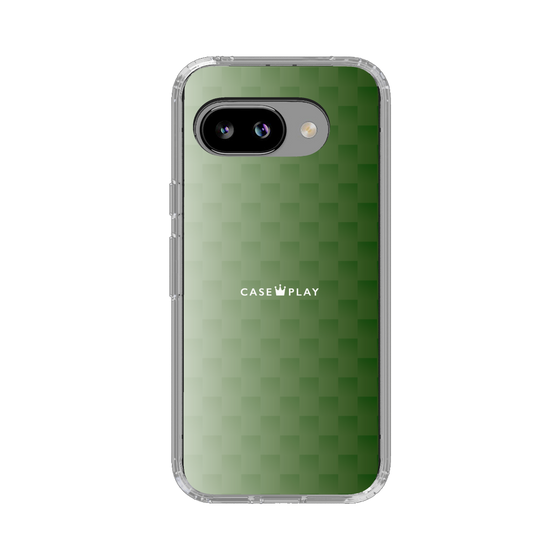スリムプロテクションケース［ CASEPLAY Check - Green ］