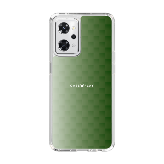 スリムプロテクションケース［ CASEPLAY Check - Green ］