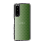 スリムプロテクションケース［ CASEPLAY Check - Green ］