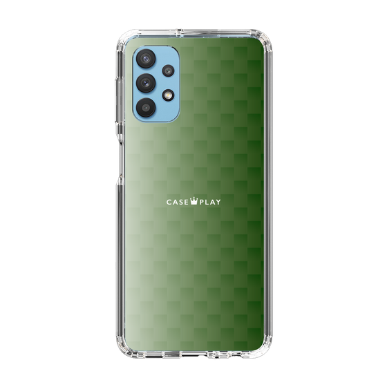 スリムプロテクションケース［ CASEPLAY Check - Green ］