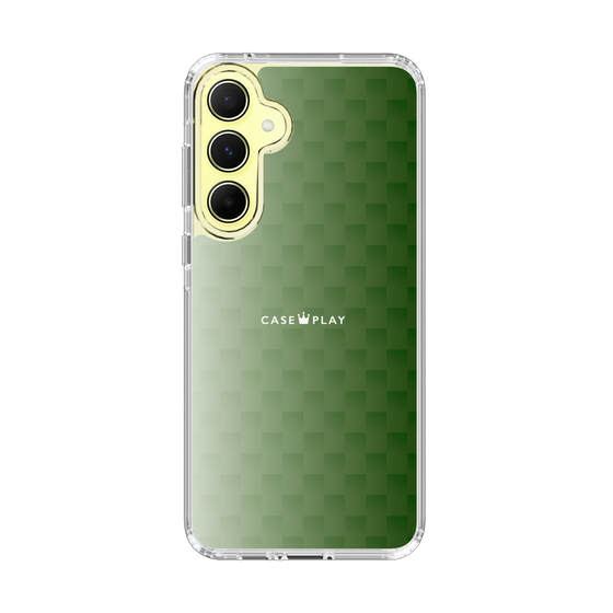 スリムプロテクションケース［ CASEPLAY Check - Green ］