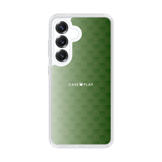 スリムプロテクションケース［ CASEPLAY Check - Green ］