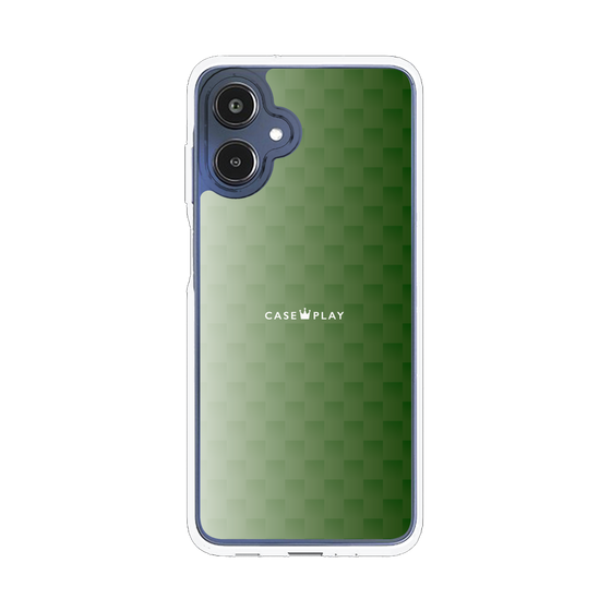 スリムプロテクションケース［ CASEPLAY Check - Green ］