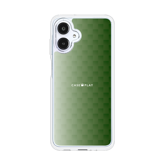 スリムプロテクションケース［ CASEPLAY Check - Green ］