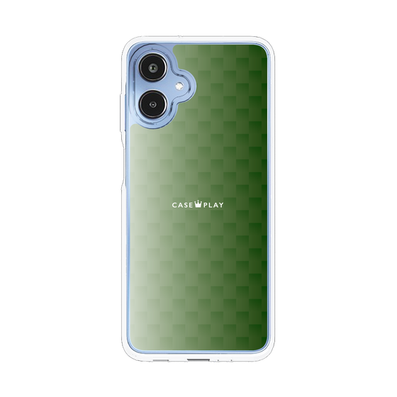 スリムプロテクションケース［ CASEPLAY Check - Green ］