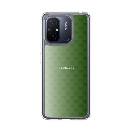 スリムプロテクションケース［ CASEPLAY Check - Green ］
