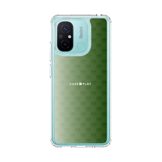 スリムプロテクションケース［ CASEPLAY Check - Green ］