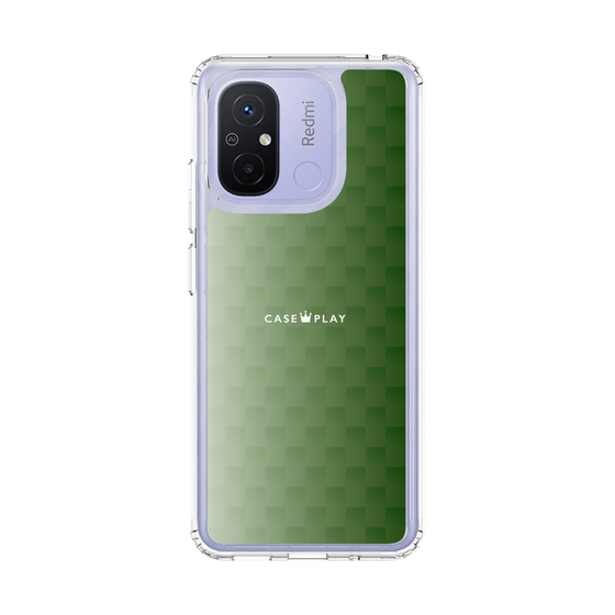 スリムプロテクションケース［ CASEPLAY Check - Green ］