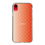 スリムプロテクションケース［ CASEPLAY Check - Orange ］