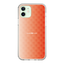 スリムプロテクションケース［ CASEPLAY Check - Orange ］