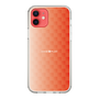 スリムプロテクションケース［ CASEPLAY Check - Orange ］