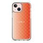 スリムプロテクションケース［ CASEPLAY Check - Orange ］