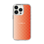 スリムプロテクションケース［ CASEPLAY Check - Orange ］