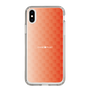 スリムプロテクションケース［ CASEPLAY Check - Orange ］