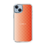 スリムプロテクションケース［ CASEPLAY Check - Orange ］