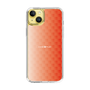 スリムプロテクションケース［ CASEPLAY Check - Orange ］