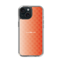 スリムプロテクションケース［ CASEPLAY Check - Orange ］