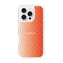 スリムプロテクションケース［ CASEPLAY Check - Orange ］