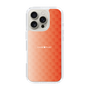 スリムプロテクションケース［ CASEPLAY Check - Orange ］