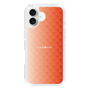 スリムプロテクションケース［ CASEPLAY Check - Orange ］